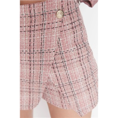 Розовая высокая талия Tüvit The Shorts Юбка Twoaw23sr00029