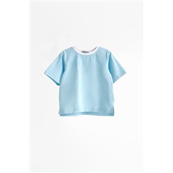 Футболка детская oversize Стритвир светло-голубой