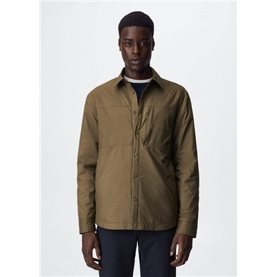 Chaqueta acolchada impermeable -  Hombre | MANGO OUTLET España