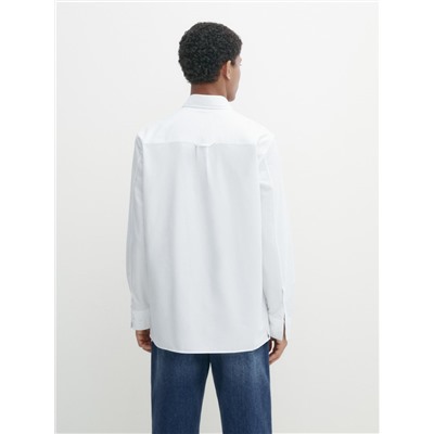Camisa oxford algodón soft wash regular fit