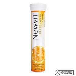 Newvit Витамин C 1000 мг + цинк 20 шипучих таблеток