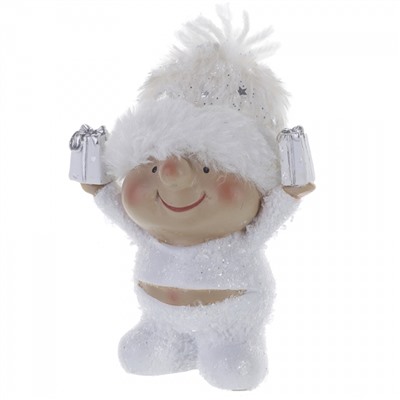 Фигурка декоративная "Мальчик/Девочка", L8 W5 H11 см, 2в.