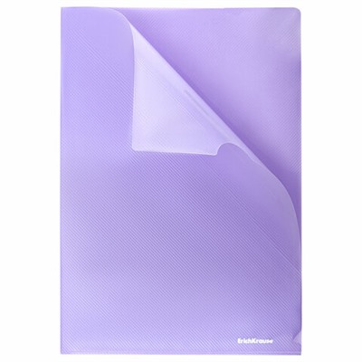 Папка-уголок ERICH KRAUSE "Diagonal Pastel", ассорти, 0,18 мм, 50170