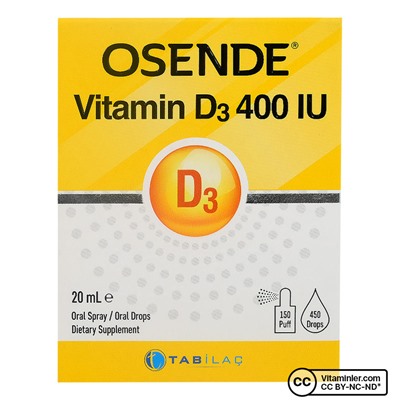 Osende Витамин D3 400 МЕ 20 мл Капли