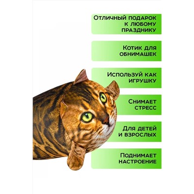 Игрушка-антистресс Кот Рыжик