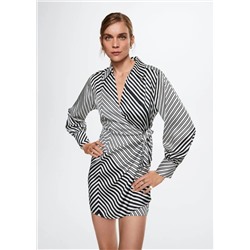 Vestido fluido camisero -  Mujer | MANGO OUTLET España