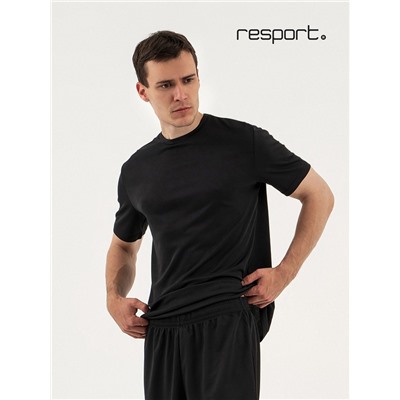 Футболка мужская Resport, размер 50, базовая, чёрная