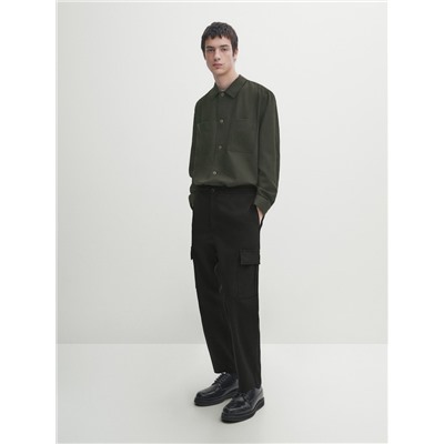 Pantalón cargo jogger fit