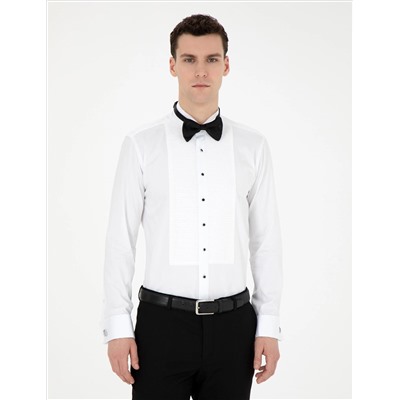 Рубашка для смокинга с белым Slim Fit