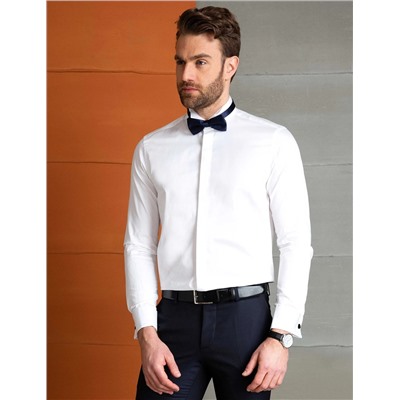 Рубашка для смокинга с белым Slim Fit