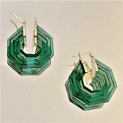 Серьги с английским замком арт. 13 4077 (id 279701)