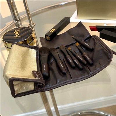 Набор из 7 кистей HAKUHODO Portable Kokutan Mini Brush Set (Япония)