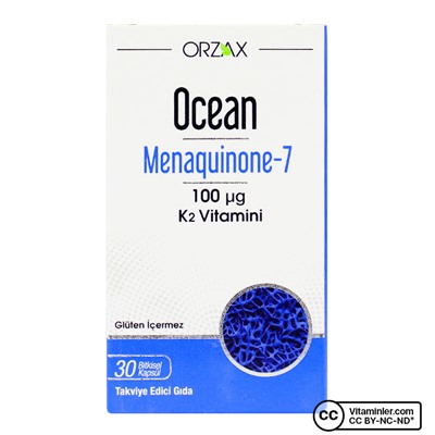 Ocean MK-7 100 мкг витамина K2 30 капсул