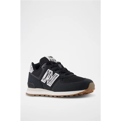 Zapatillas 574 - Negro y blanco