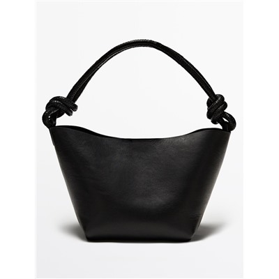 Bolso bandolera piel napa detalle nudo