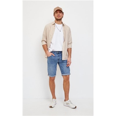 Шорты мужские джинсовые F211-0971 синие