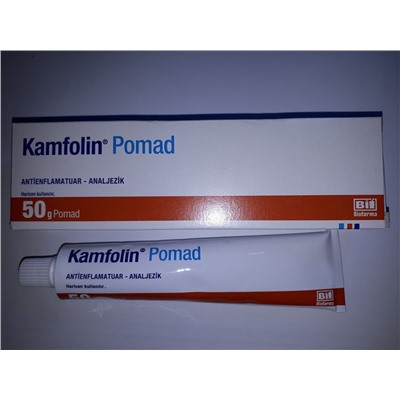 KAMFOLIN 50 gr pomad i(название лекарства на русском / аналоги Бен-Гей)