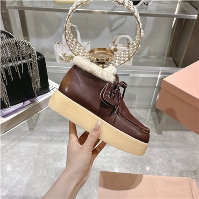 Ботинки miu miu