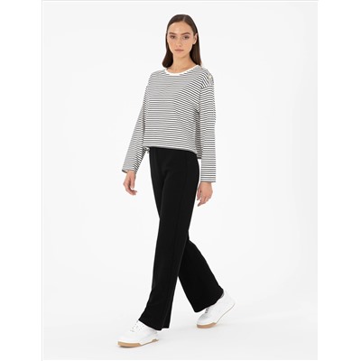 Black Loose Fit Столетный костюм Six