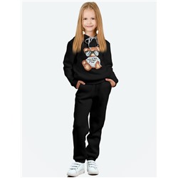 Детский костюм с начёсом KETMIN МИШКА TOY цв.Черный