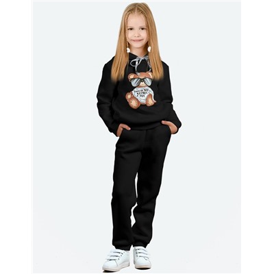 Детский костюм с начёсом KETMIN МИШКА TOY цв.Черный