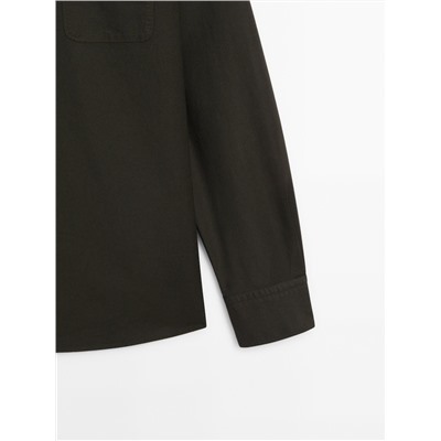Camisa oxford algodón regular fit