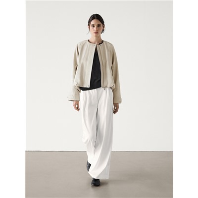 Chaqueta bomber volumen espalda