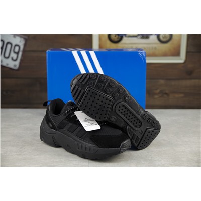 Aдidas Zx 22 Boost ‘Solid Black’ из натуральной замши и нейлона