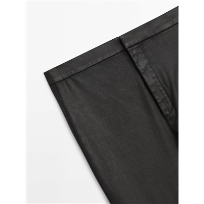 Pantalón legging encerado