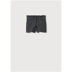 Short estampado paperbag -  Niña | MANGO OUTLET España