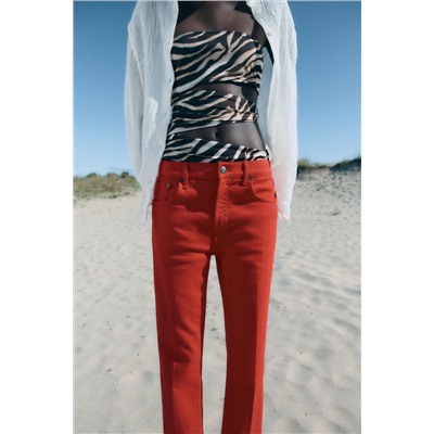 JEANS ZW COLLECTION BOOTCUT TIRO ALTO CROPPED