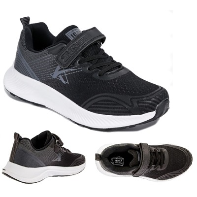 Кроссовки Kenka 22-003 black/grey
