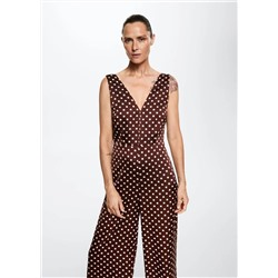 Mono estampado lunares -  Mujer | MANGO OUTLET España