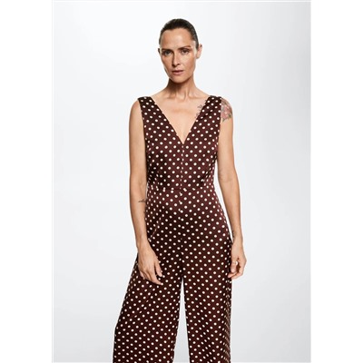 Mono estampado lunares -  Mujer | MANGO OUTLET España