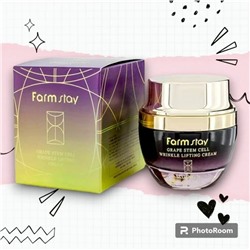FarmStay Крем для век "Стволовые клетки винограда", Grape Stem Cell Wrinkle Repair Eye Cream 50мл