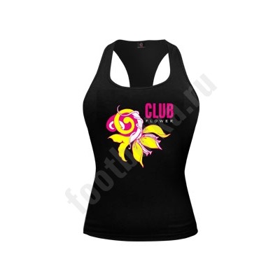 Майка женская "Club flower"