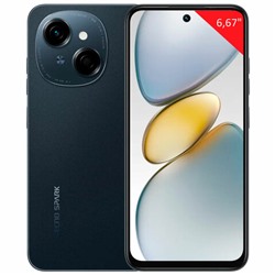 Смартфон TECNO SPARK GO1, 2 SIM, 6,67", 4.5G, 13/8 Мп, 4/128 ГБ, черный, пластик, TCN-KL4.4.128.BK