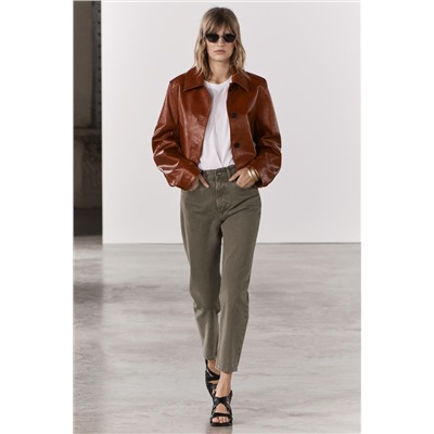 JEANS ZW COLLECTION RECTOS CROPPED TIRO MEDIO