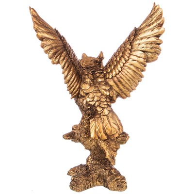 СТАТУЭТКА "СОВА" 23*13.5*34 СМ. СЕРИЯ "BRONZE CLASSIC" (КОР=6ШТ.)