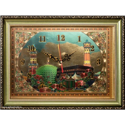 Часы-картина Мусульманские / C16J 28,5х38,5 / 10036-13 /уп2