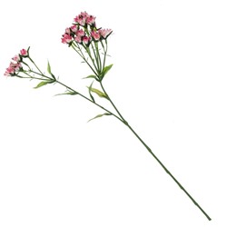 Цветок искусственный "Гвоздика кустовая", L19 W12 H60 см