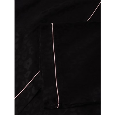 Халат женский KAFTAN Leo black collection, размер 48-50, чёрный