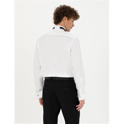 Рубашка для смокинга с белым Slim Fit