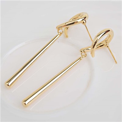 Серьги длинные на гвоздиках арт. 13 3321 (id 275045)