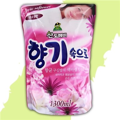 Кондиционер для белья «Цветочный» Soft Aroma Floral (мягкая упаковка) 1300 мл
