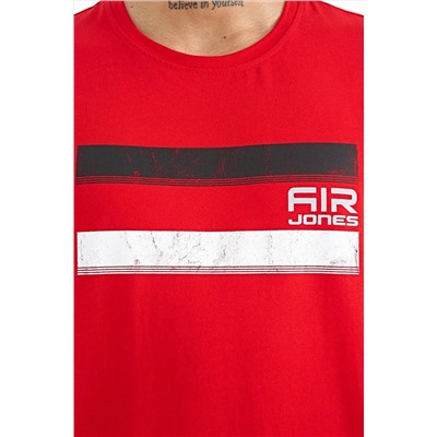 Мужская футболка Donald Red Standard Fit — 88217 A11ER-88217