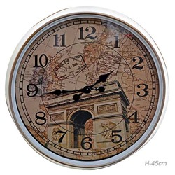 Часы настенные 45 см / 18045-5/5 /уп 12/ДЕФЕКТ КОРПУСА