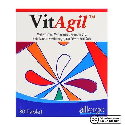 Allergo VitAgil Мультивитаминно-минеральный комплекс 30 таблеток