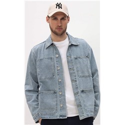 Куртка джинс F411-1251 l.blue