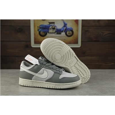 Niкe SB DUNK LOW из натуральной прочной кожи и текстиля